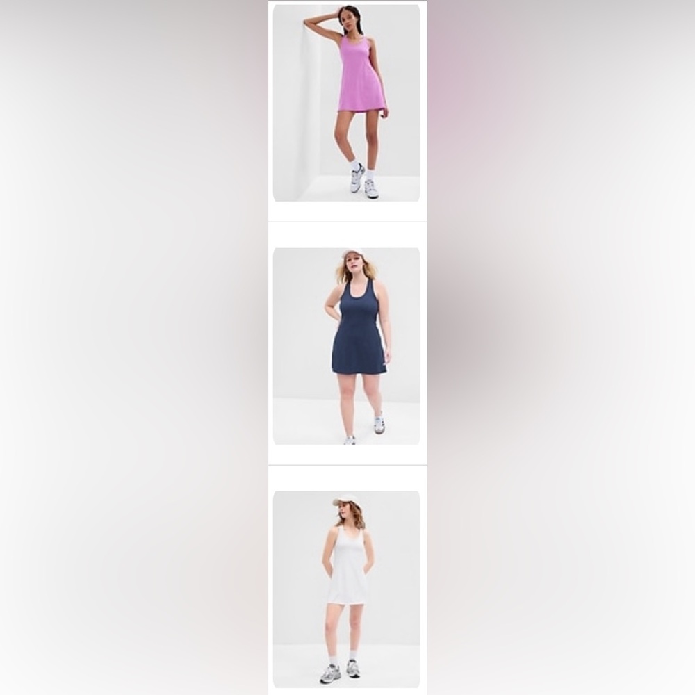 3 Tennis dresses for $30!! Gap Brushed Jersey Tennis/Athletic Dresses